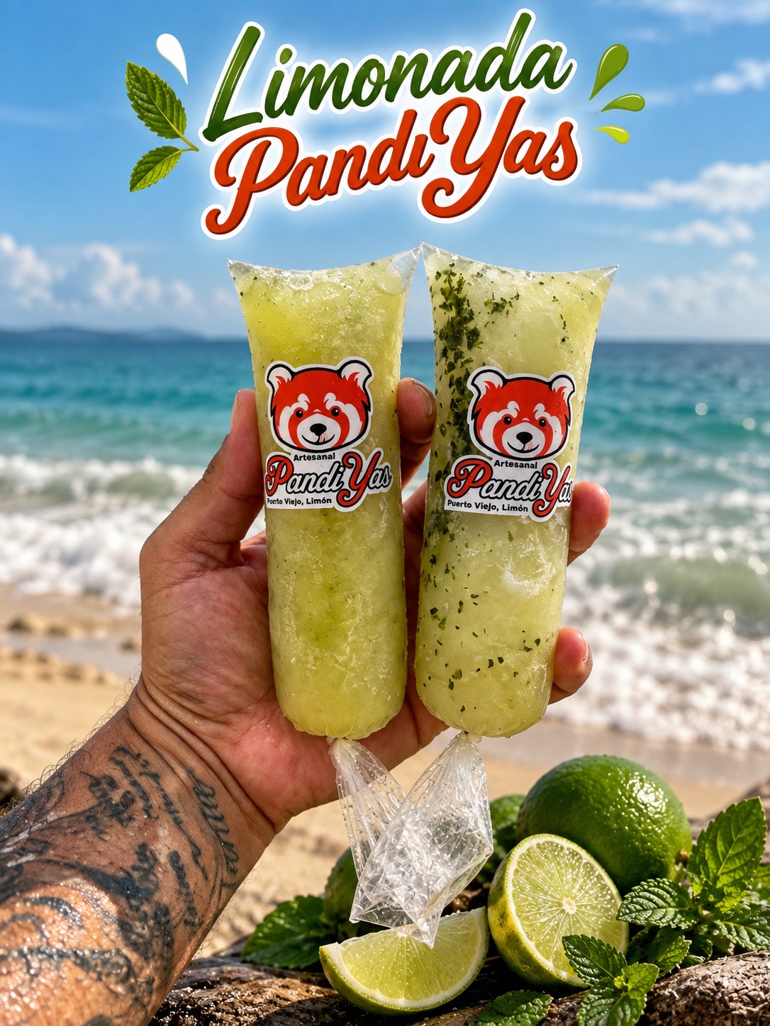 Limonada con Hierbabuena