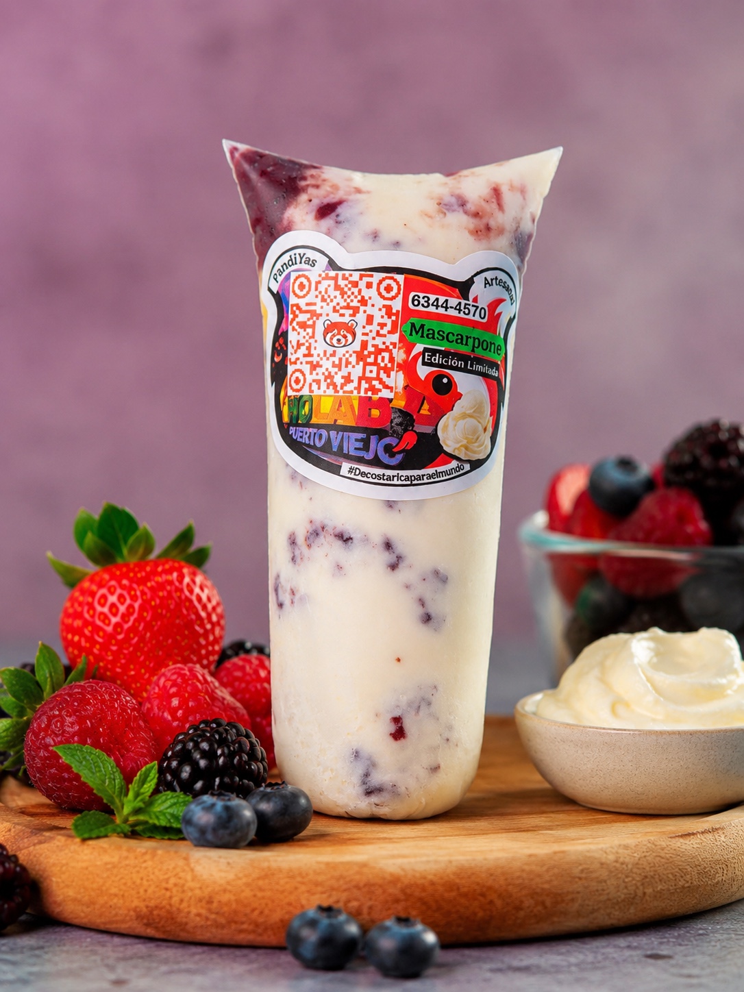 Mascarpone & Frutos del Bosque