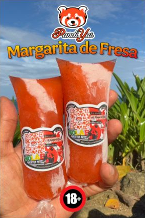 Margarita de Fresa +18